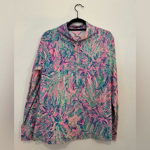Lilly Pulitzer Half Zip Size L